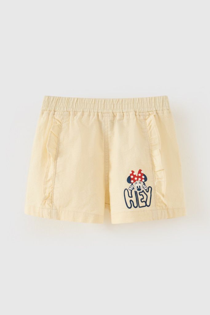 Quần short thô Minnie bé gái Rabity 532.001