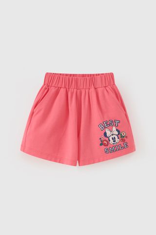 Quần short thun Minnie bé gái Rabity 533.001