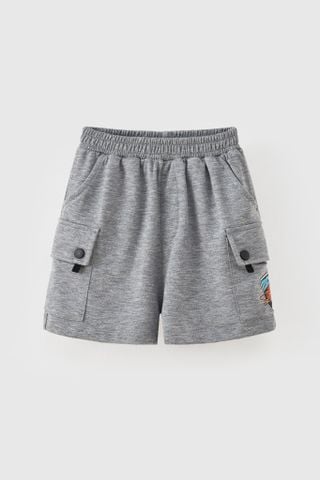 Quần short thun bóng rổ bé trai Rabity 533.011