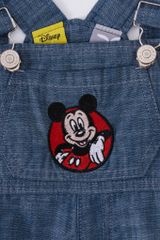 Quần yếm jean Mickey bé trai Rabity 536.001