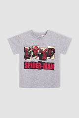 Áo thun Spider Man ngắn tay bé trai Rabity 5404