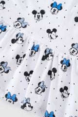 Đầm váy thun sát nách Mickey & Minnie bé gái Rabity 552.001