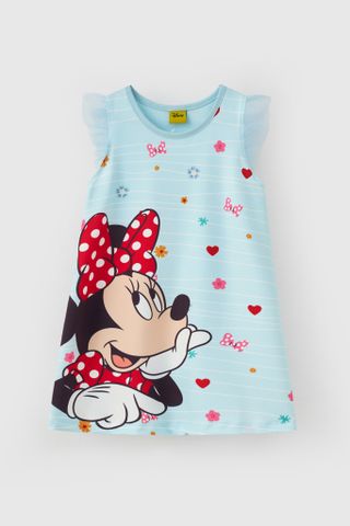 [Độc quyền Online] Đầm thun sát nách Minnie Disney bé gái Rabity 552.902