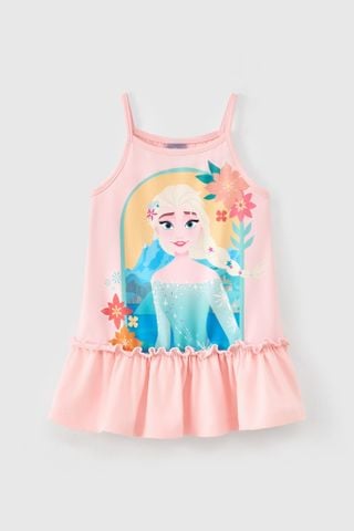 [Độc quyền Online] Đầm thun hai dây Elsa Disney bé gái Rabity 554.900