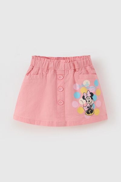 Chân váy kaki Minnie bé gái Rabity 555.002