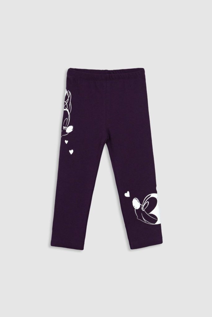 Quần legging dài Mickey bé gái Rabity 5575