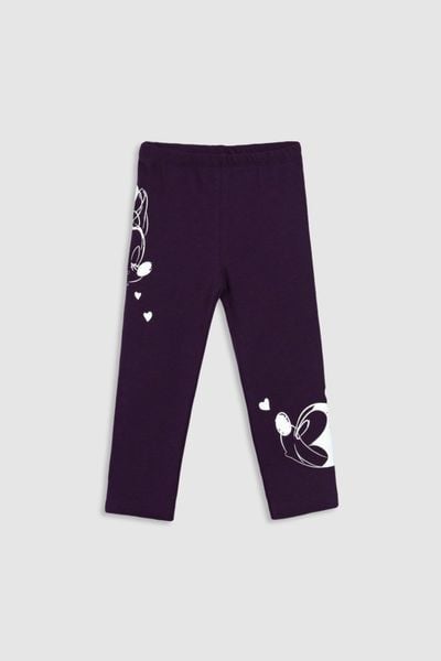 Quần legging dài Mickey bé gái Rabity 5575