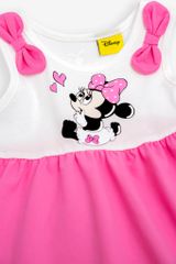 Đầm váy thun Minnie sát nách bé gái Rabity 5608