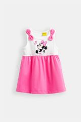 Đầm váy thun Minnie sát nách bé gái Rabity 5608