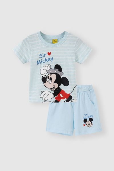 Bộ thun Mickey ngắn tay bé trai 5619