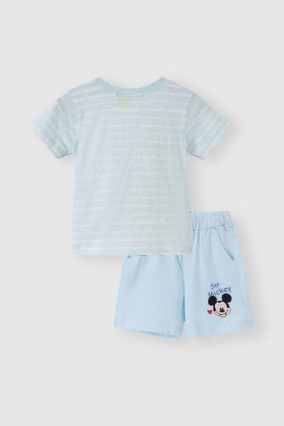 Bộ thun Mickey ngắn tay bé trai 5619