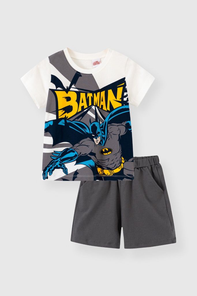 Bộ thun Batman ngắn tay bé trai Rabity 5628