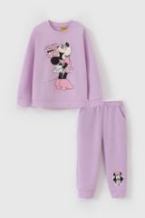 Bộ thun bé gái dài tay Rabity Minnie 5644