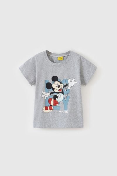 Áo thun Mickey ngắn tay bé trai Rabity 5651.01