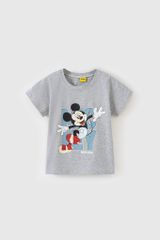 Áo thun Mickey ngắn tay bé trai Rabity 5651.01