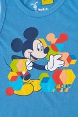 Áo thun sát nách Mickey bé trai Rabity 5679