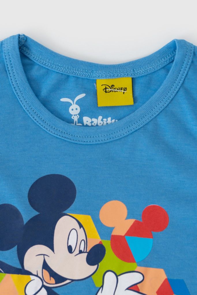 Áo thun sát nách Mickey bé trai Rabity 5679