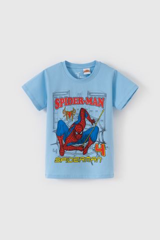Áo thun ngắn tay bé trai Spider-Man Rabity 5692