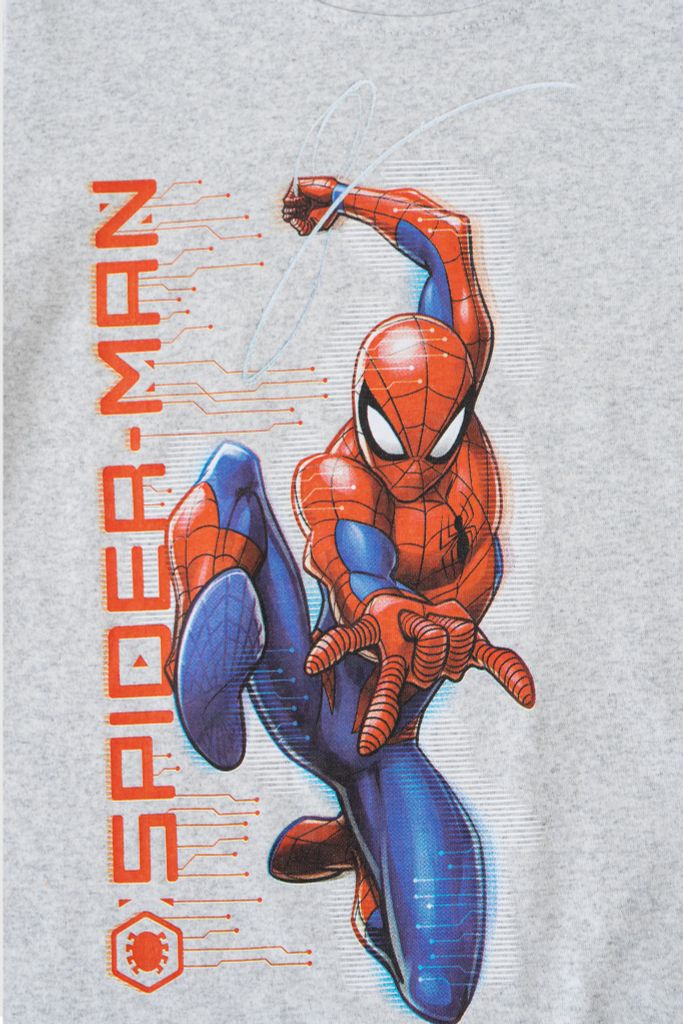 Bộ thun ngắn tay Spider-man bé trai Rabity 5699