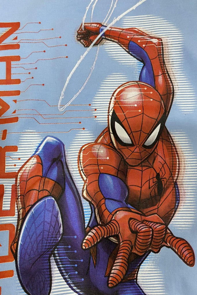 Bộ thun ngắn tay Spider-man bé trai Rabity 5699