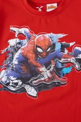 Bộ thun ngắn tay Spider-man bé trai Rabity 5700