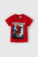 Áo thun ngắn tay bé trai Spider-man Rabity 5707