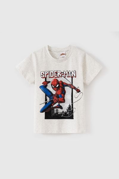 Áo thun ngắn tay bé trai Spider-man Rabity 5707