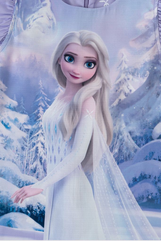 Đầm váy công chúa ngắn tay bé gái Elsa Rabity 5721
