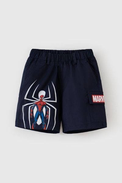 Quần short kaki bé trai Spider-man Rabity 5724