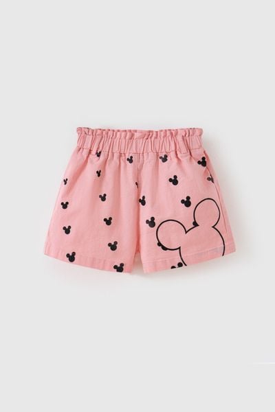 Quần short thô bé gái Minnie Rabity 5731