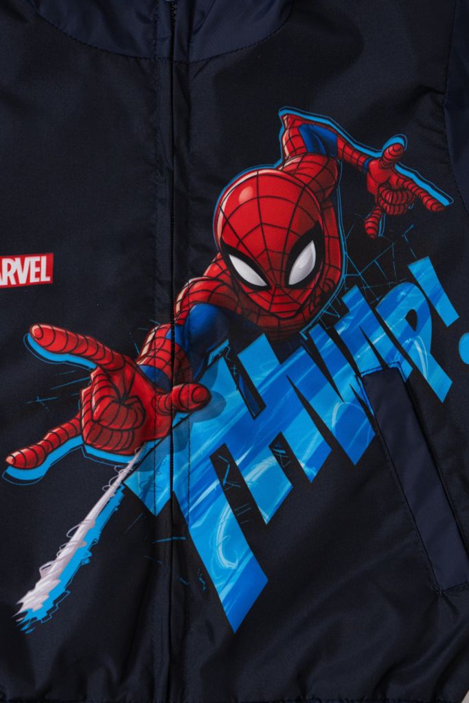 Áo khoác gió bé trai Spider-man Rabity 5756