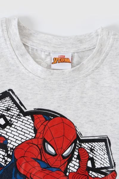 Áo thun ngắn tay bé trai Spider-man Rabity 5764