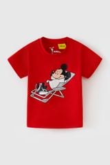 Áo thun ngắn tay bé trai Mickey Rabity 5774