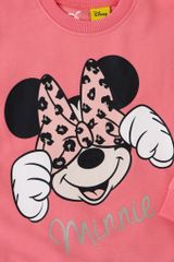 Áo nỉ dài tay bé gái Minnie Rabity 5781