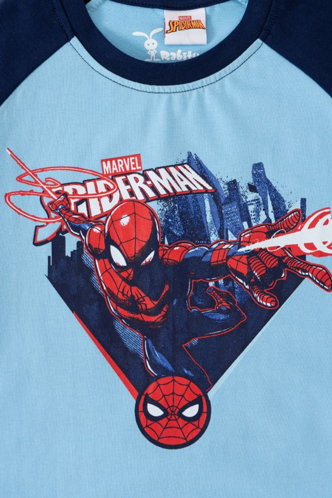 Áo thun ngắn tay Spider-man bé trai Rabity 500.012