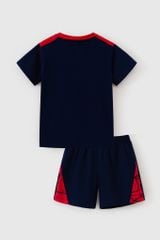 Bộ thun ngắn tay Spider-man bé trai Rabity 5786