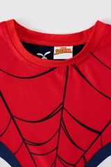 Bộ thun ngắn tay Spider-man bé trai Rabity 5786