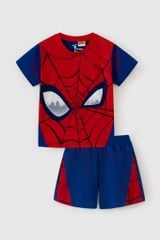 Bộ thun ngắn tay Spider-man bé trai Rabity 5786