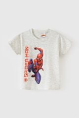 Áo thun ngắn tay Spider-man bé trai Rabity 5787