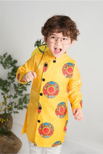3 Mẫu Áo Dài Trẻ Em Hot Nhất Năm Nay Cho Áo Dài Bé Trai