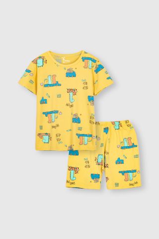 Bộ thun ngắn tay bé trai Rabity 62009