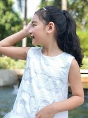 Đầm váy thô sát nách bé gái Rabity x ELLE Kids- designed in Paris 83003