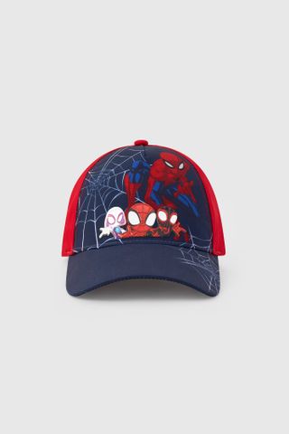 Mũ/nón lưỡi trai người nhện Spider-Man Marvel bé trai Rabity 671.502