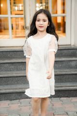 Đầm váy ngắn tay bé gái Rabity x ELLE Kids- designed in Paris 80021