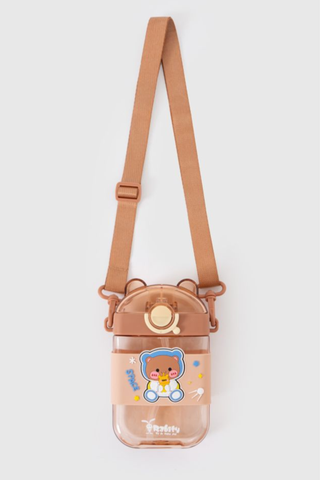 Bình nước kèm dây đeo cho bé trai/bé gái Rabity 972.006