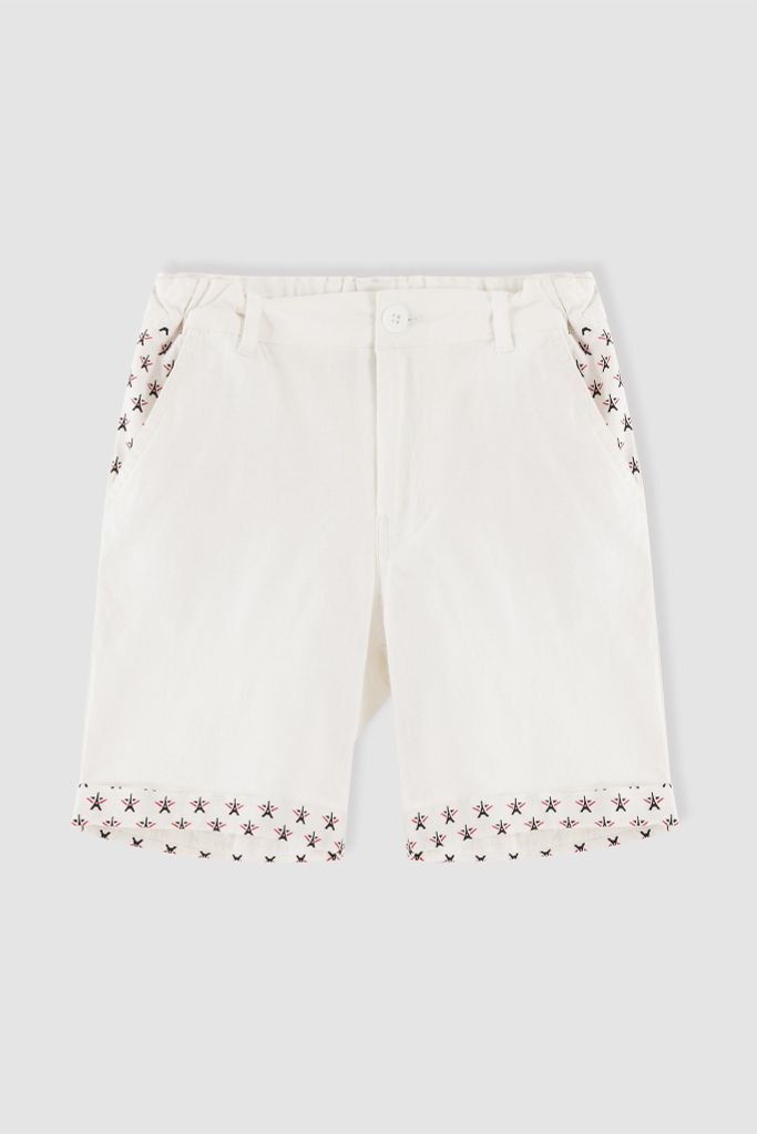 Quần short kaki bé trai Rabity x ELLE Kids- designed in Paris 80013