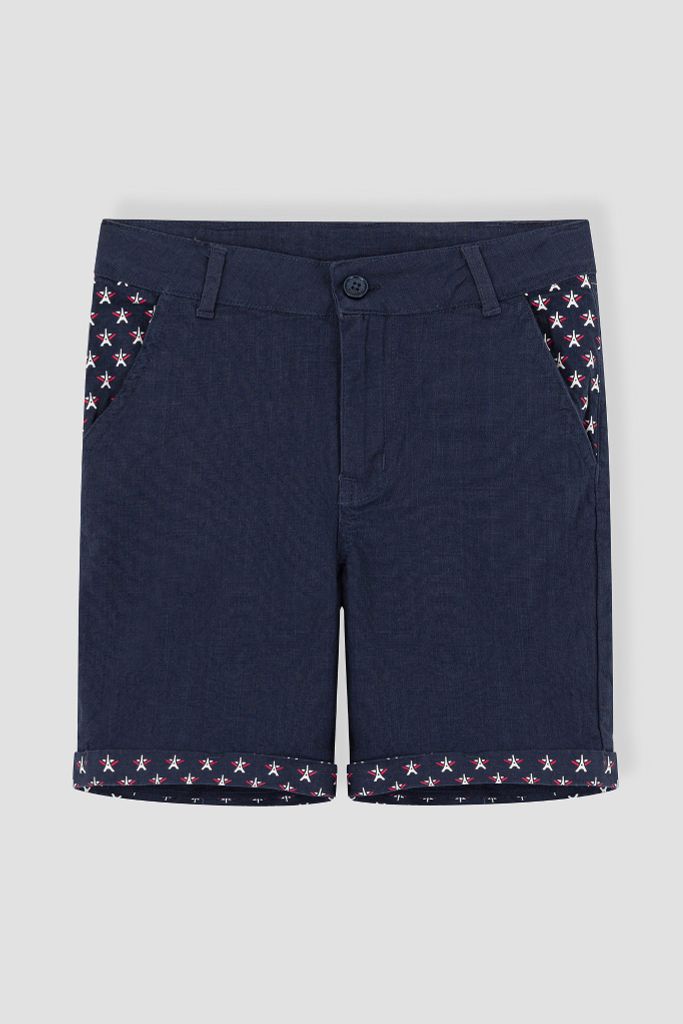 Quần short kaki bé trai Rabity x ELLE Kids- designed in Paris 80013