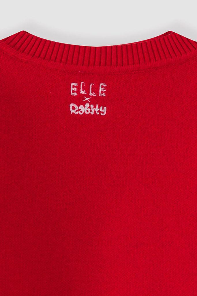 Áo len cổ tim bé trai Rabity x ELLE Kids- designed in Paris 80028