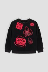 Áo nỉ dài tay bé gái Rabity x ELLE Kids- designed in Paris 80048