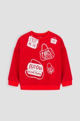 Áo nỉ dài tay bé gái Rabity x ELLE Kids- designed in Paris 80048